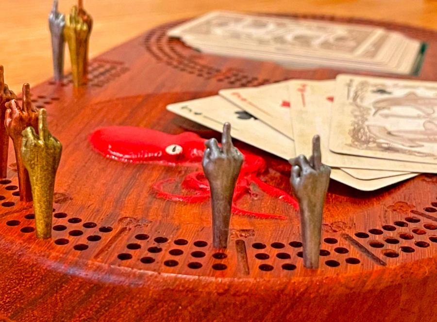Middler Finger Cribbage Pegs