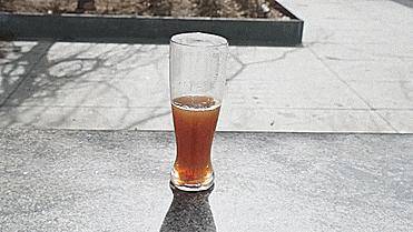 Mighty Mug Barware: Bar Glasses That Won't Tip Over - GIF