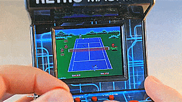 Mini Arcade Machine - Retro tiny arcade with 200 pre-installed nostalgic video games