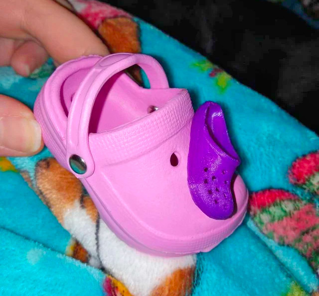 Mini Croc Shaped Croc Charms
