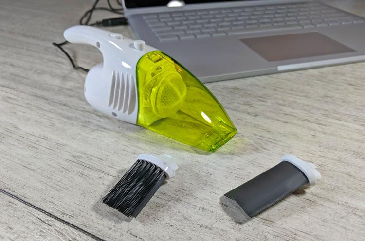 Mini Desk Vacuum - World's Smallest Desk Vacuum - Tiny keyboard vacuum