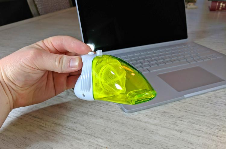 Mini Desk Vacuum - World's Smallest Desk Vacuum - Tiny keyboard vacuum