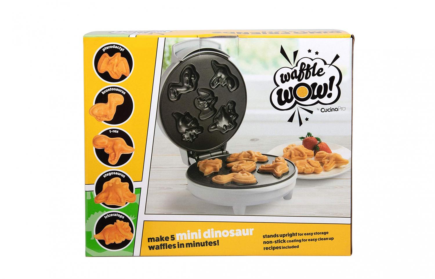 Mini Dinosaur Waffle Maker