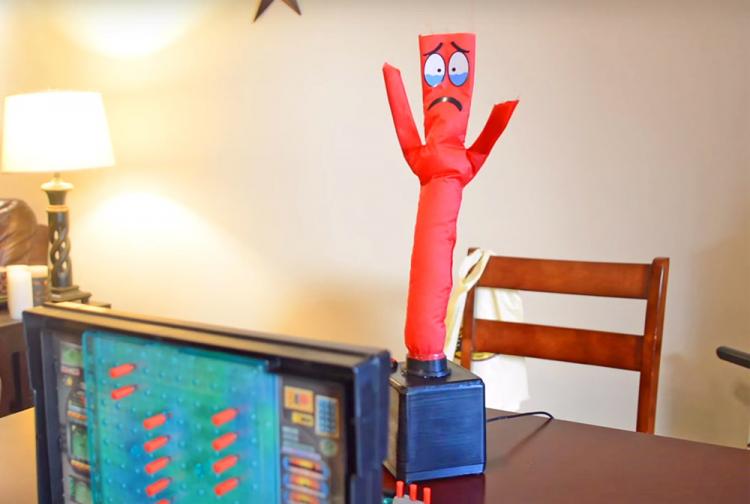 Mini Wacky and Wavy Inflatable Arm-flailing Tube Man - Mini car salesman inflatable man toy
