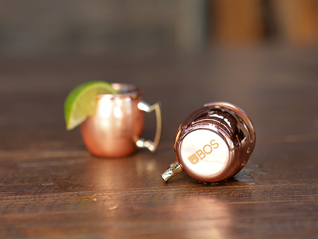 Mini Copper Moscow Mule Shot Glasses Mugs