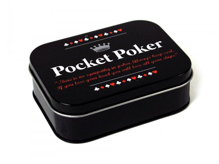 Mini Pocket Poker Set - Travel Poker Set