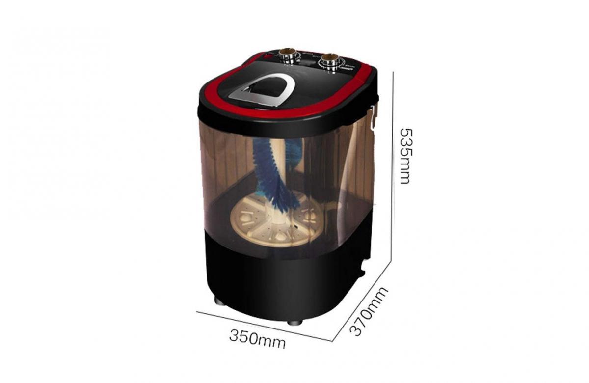 Mini Shoe Washing Machine - Mini washing machine cleans up to 4 pairs of shoes at a time