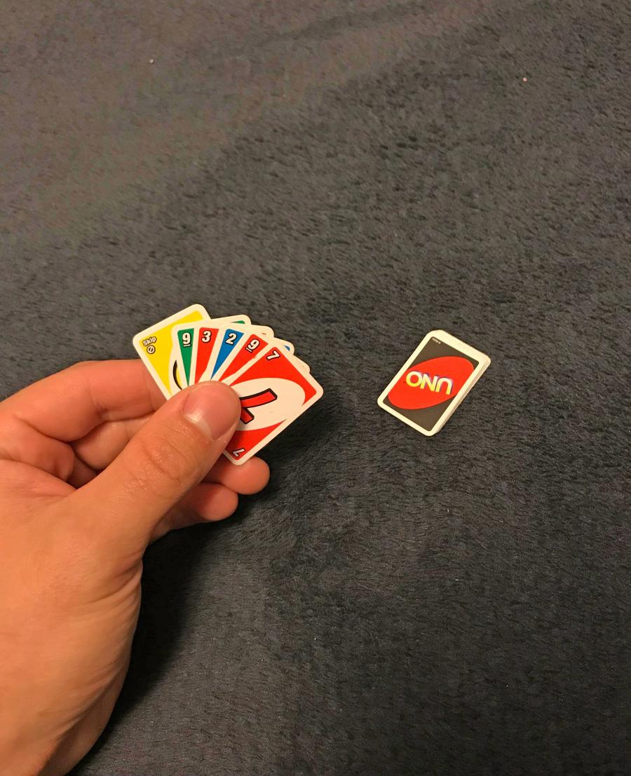 Tiny uno cards - Mini UNO