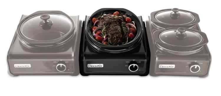 Modular Crock-Pot Daisy Chain Entertaining System