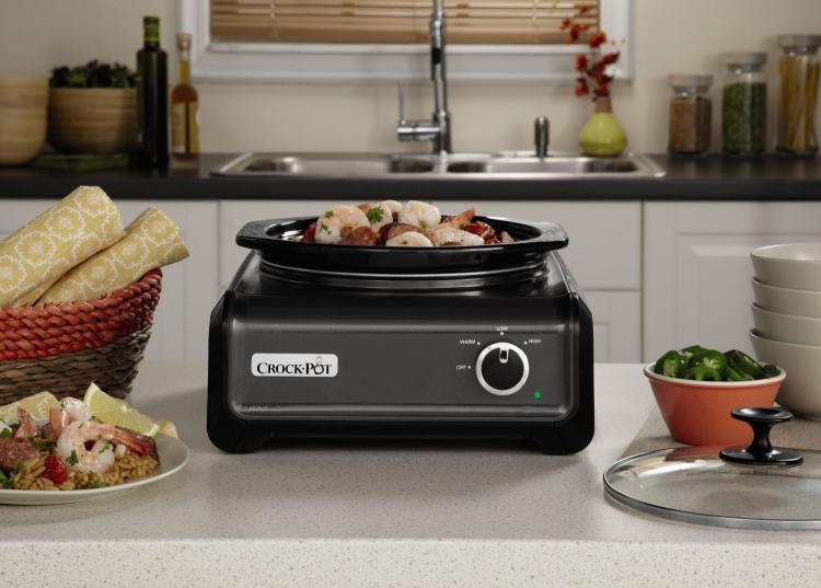 Modular Crock-Pot Daisy Chain Entertaining System