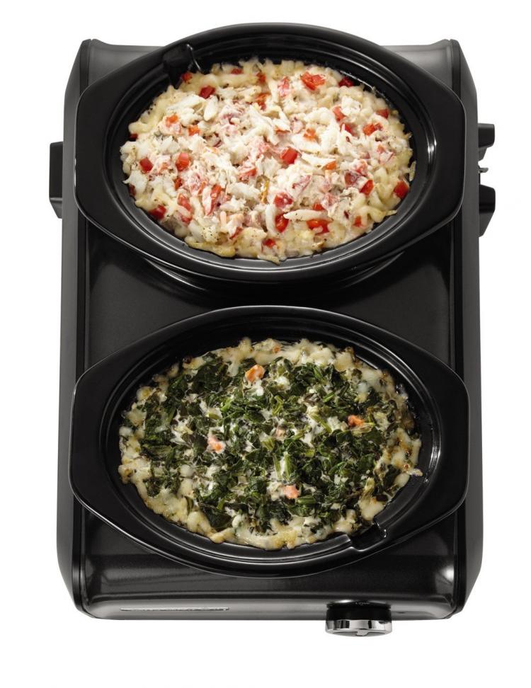 Modular Crock-Pot Daisy Chain Entertaining System