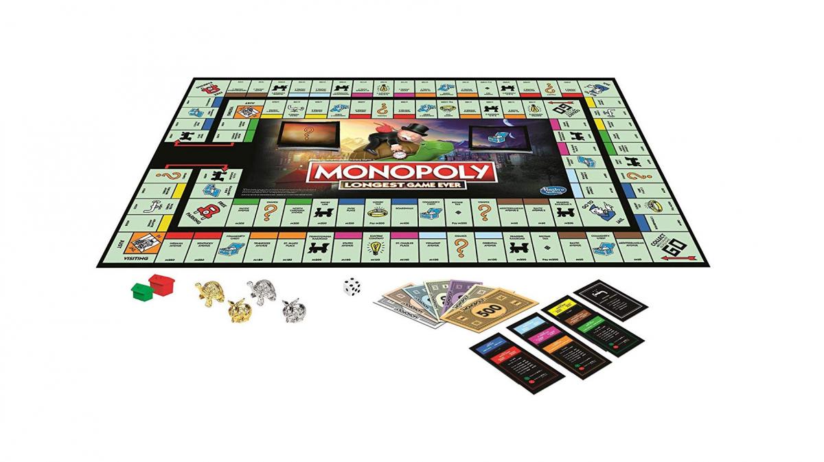 Monopoly Longest Game Ever - Long Version Of Monopoly That Takes Twice as Long