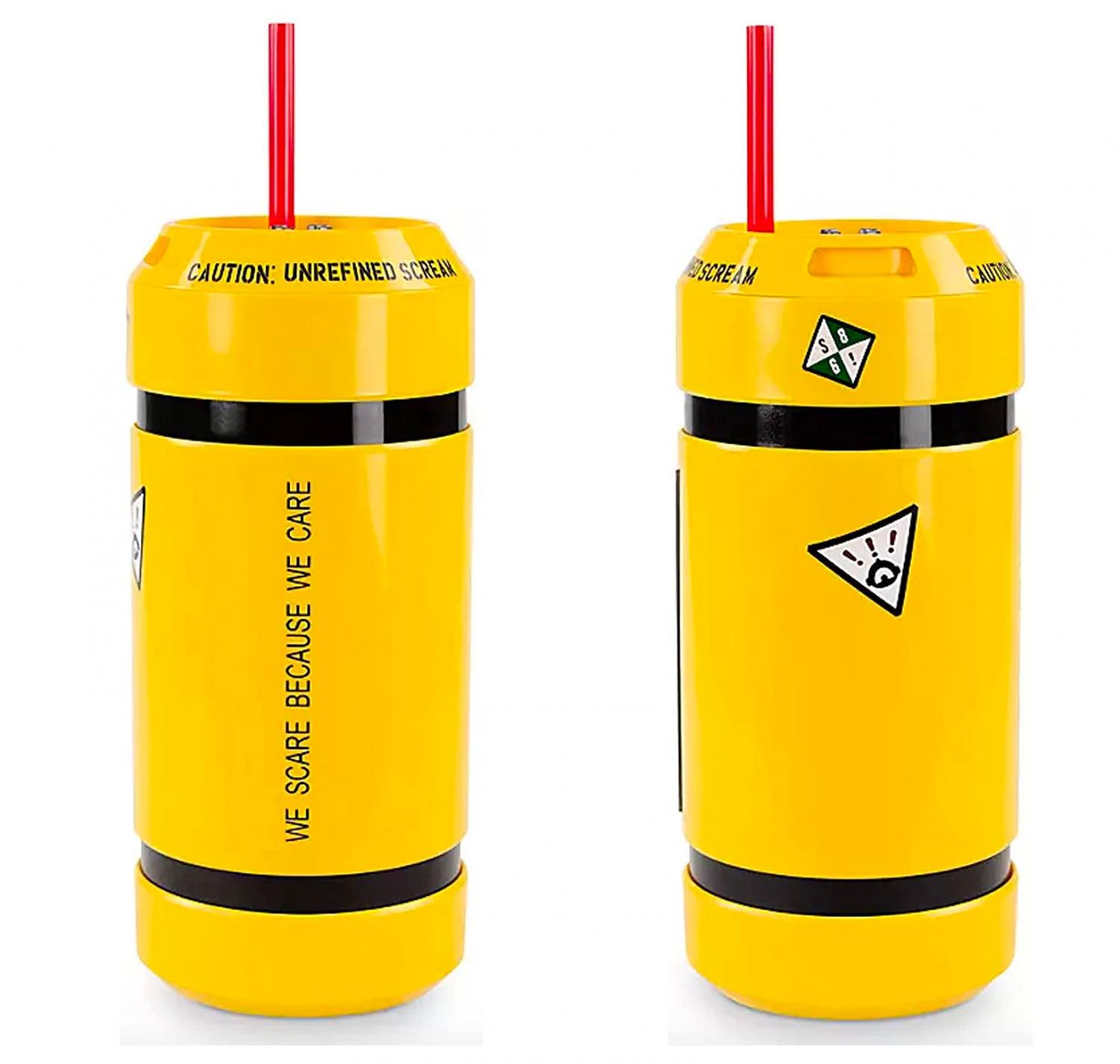 Monsters Inc Travel Cup Scream Canister Water Bottle