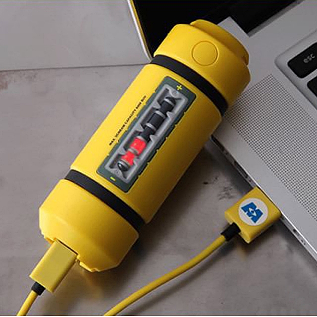 Monsters Inc Portable Charger Scream Canister battery pack