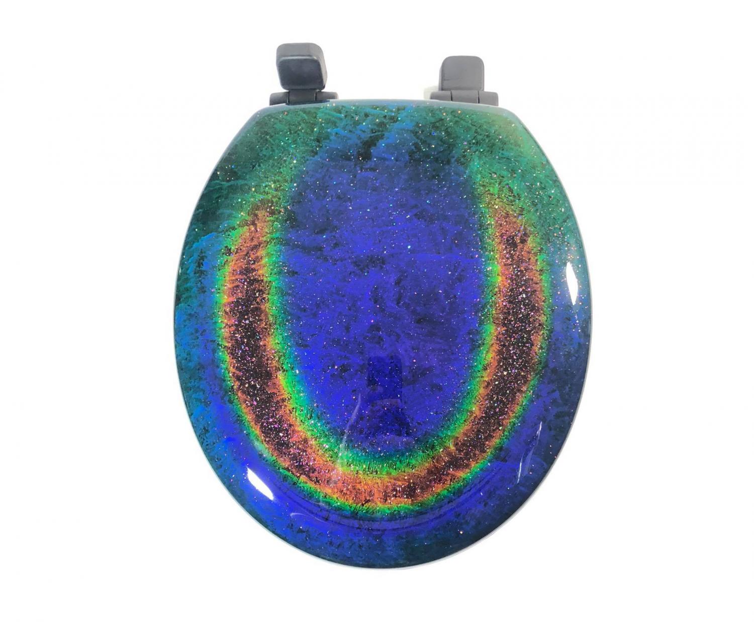 Mood Ring Toilet Seat - DIY Mood Ring Toilet Cover Lid