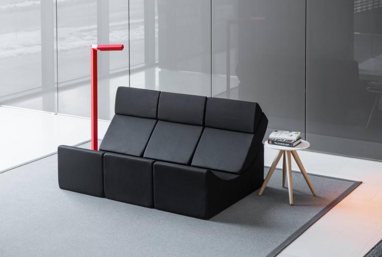 Lina Moon Chaise Lounge Lets You Create Many Different Arrangements - Unique multi-use lounger chair