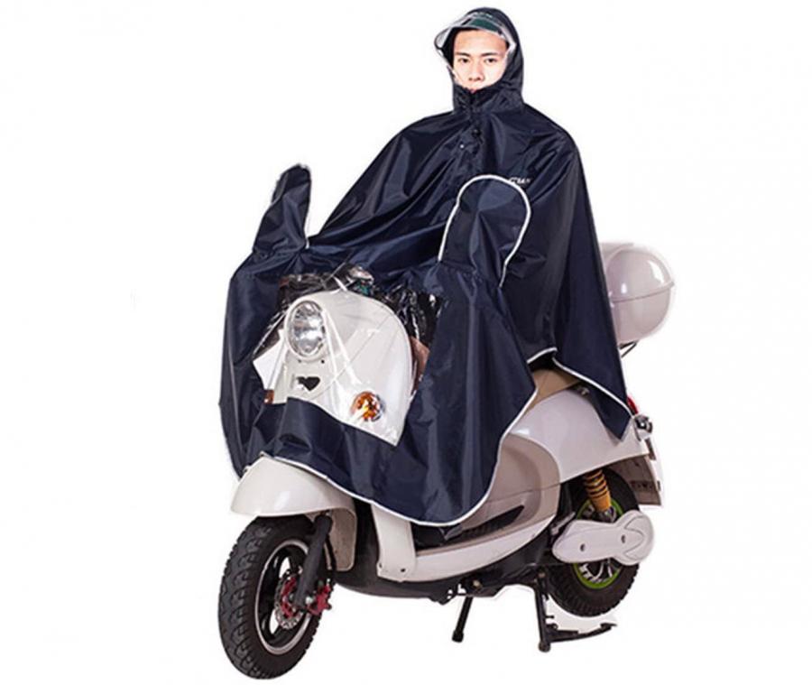 Moped Scooter Poncho Raincoat Cape