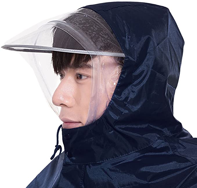 Moped Scooter Poncho Raincoat Cape