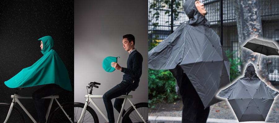 Moped Scooter Poncho Raincoat Cape