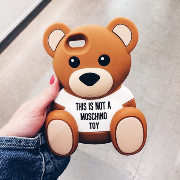 Teddy Bear Moschino Phone Case