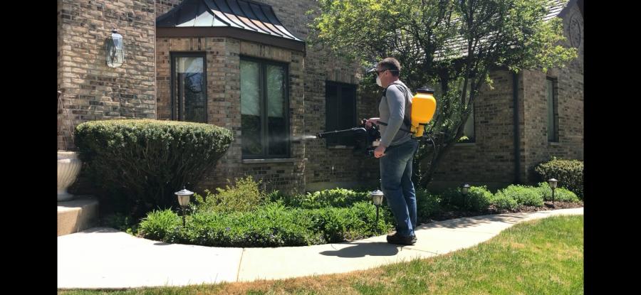 Mosquito Sniper Mosquito Spray Leaf Blower Attachment