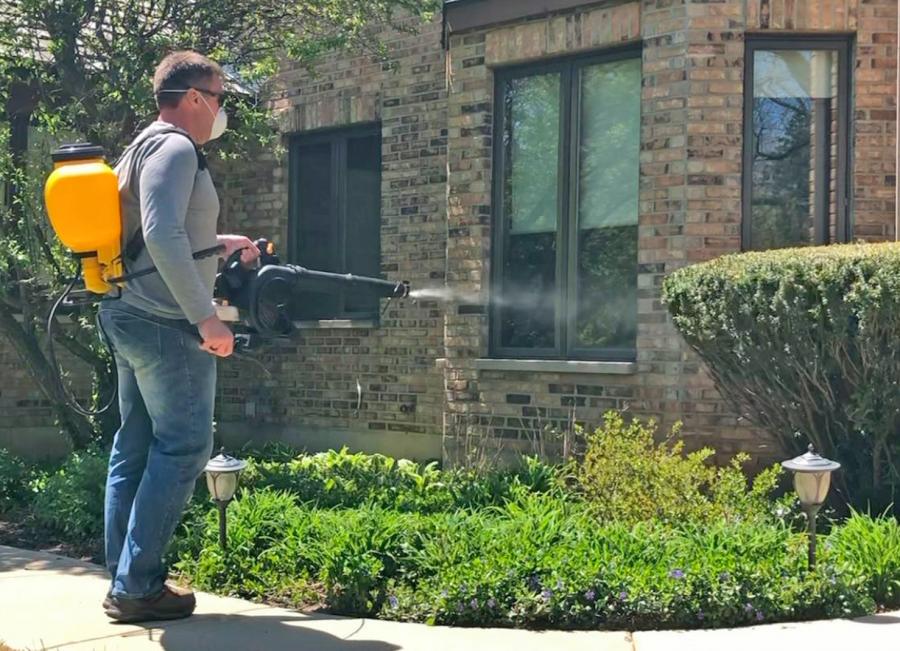 Mosquito Sniper Mosquito Spray Leaf Blower Attachment