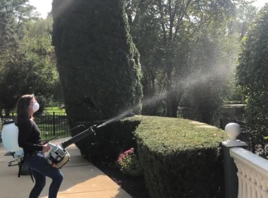 Mosquito Sniper Mosquito Spray Leaf Blower Attachment
