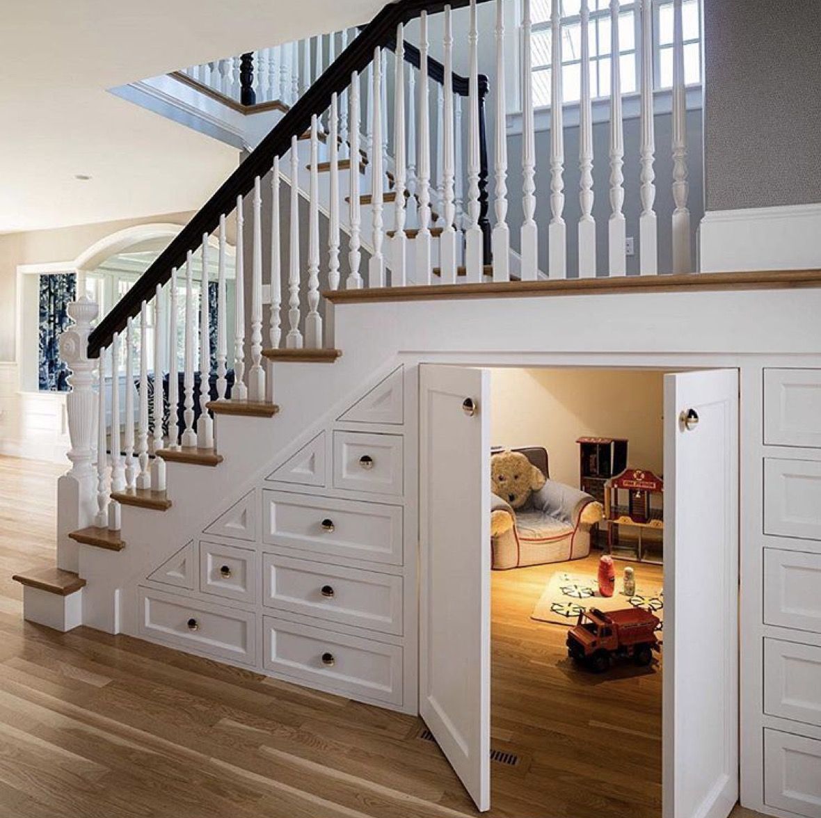 Most Creative Under The Stairs Home Designs - Hidden kids playroom under the stairs