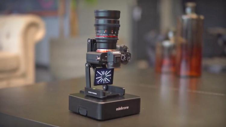 Edelkrone SurfaceOne Two-Axis Motion Control Camera Robot - DSLR camera motion robot - Timelapse motion robot