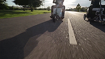 Kreweser Motorized Electric Cooler Scooter - Beer Cooler Motorcycle