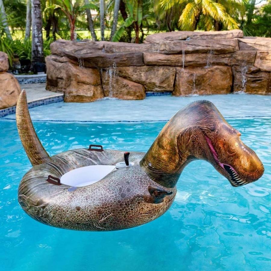 Giant Dinosaur Motorized Pool Float