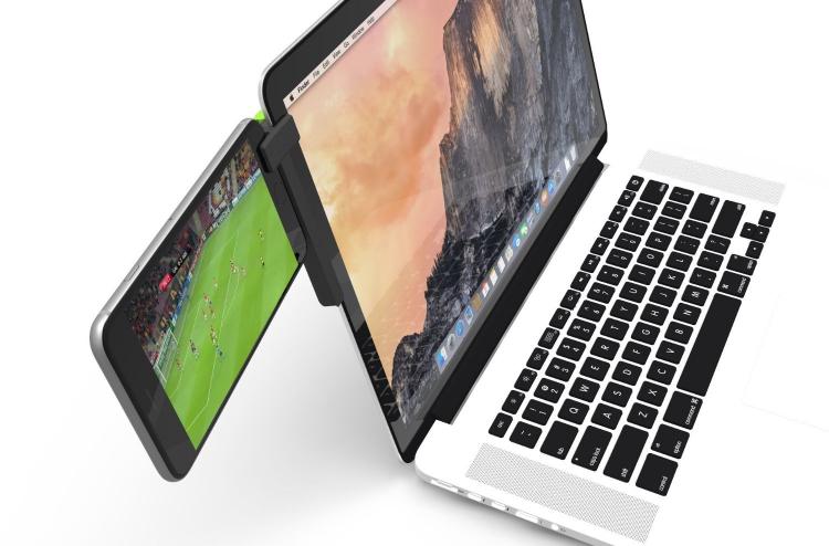 Mountie Second Monitor Mount - Mount Tablet or Smartphone as second monitor