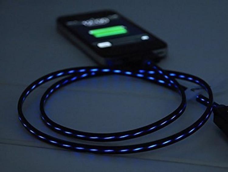 Animated LED Charging Cable - Moving LED Phone Charger