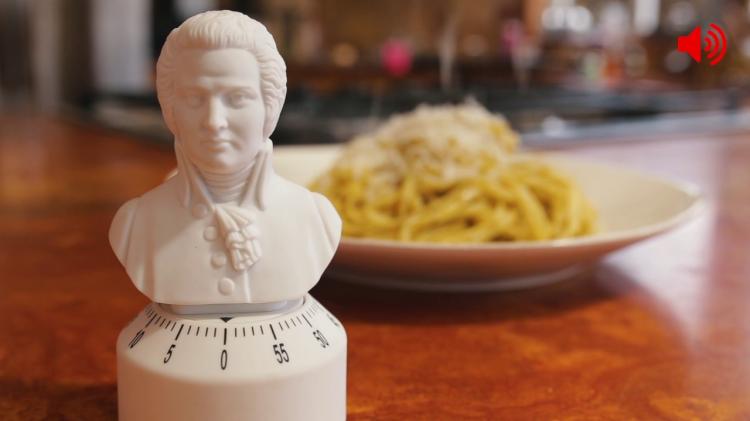 Mozart Kitchen Timer Plays Turkish March When Time's Up - Classical Music Kitchen Timer