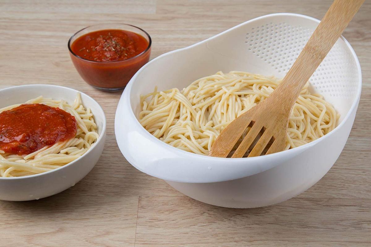 Prep and Serve Serving Bowl with Colander