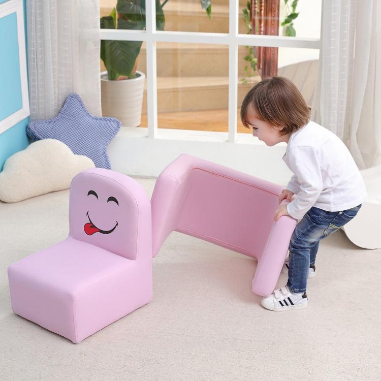 Multi-functional Kids Arm-chair Turns Into a Desk - 3-in-1 toddler arm-chair desk combo