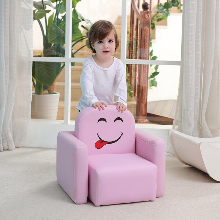Multi-functional Kids Arm-chair Turns Into a Desk - 3-in-1 toddler arm-chair desk combo