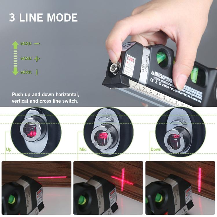 Qooltek multi-purpose laser level tape measure