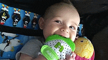 Munch Mitt Baby Teething Mitten - Baby Teething Glove