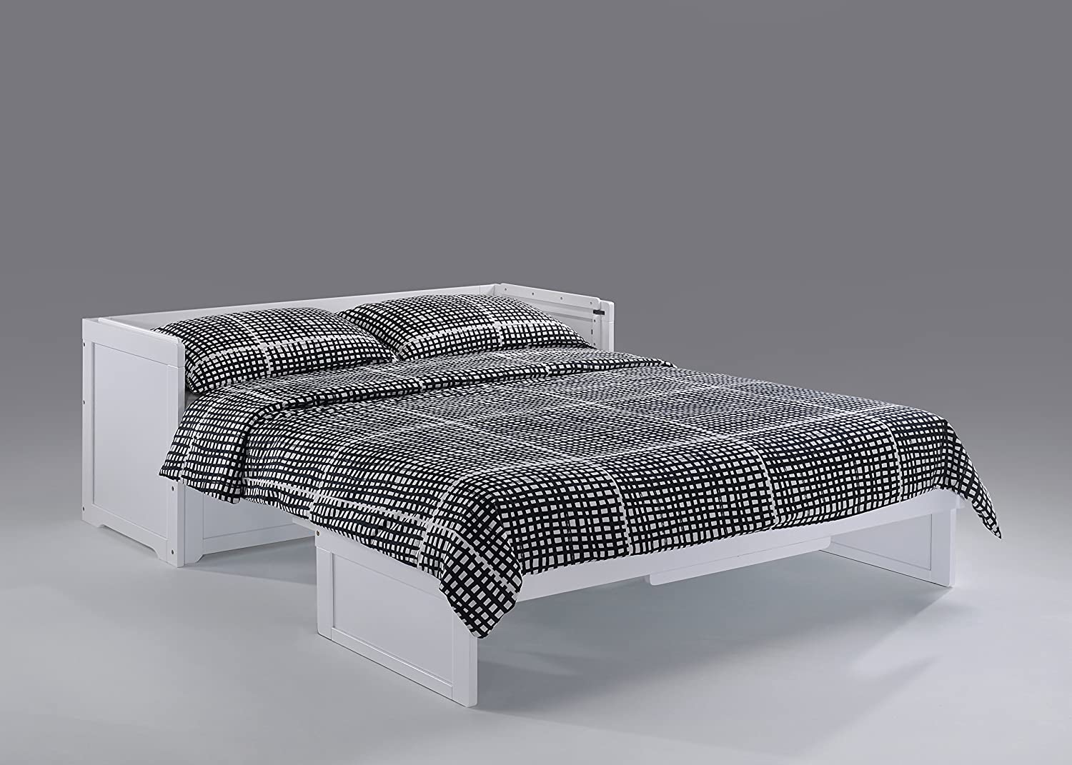 Murphy Cabinet Bed Hardwood Cabinet Transforms Into a Queen Bed