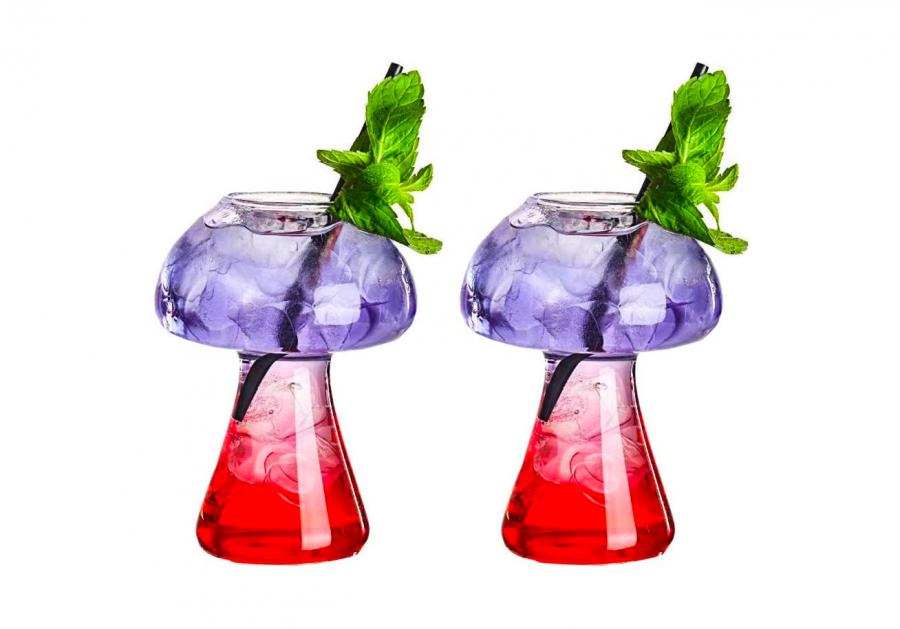 Mushroom Cocktail Glasses