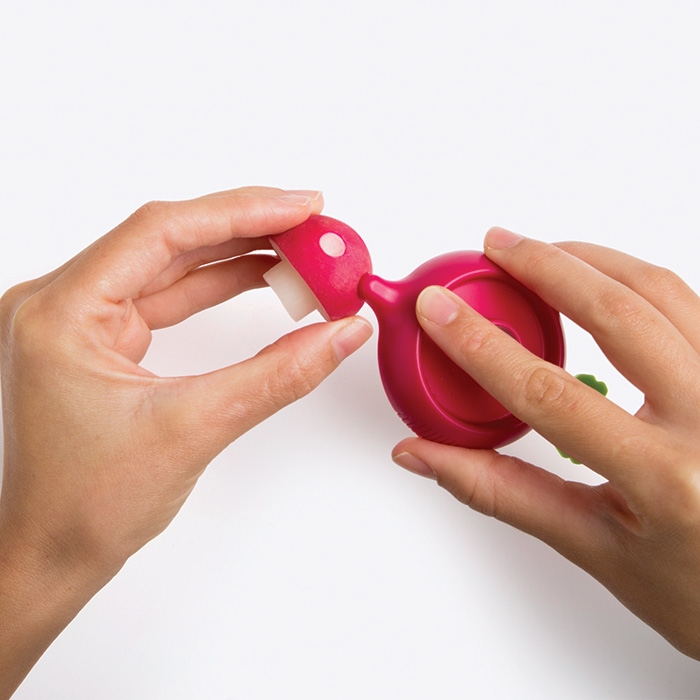 Ravanello Radish Shaper - Mario Mushroom Radish Tool - Device shapes radishes like mario mushrooms