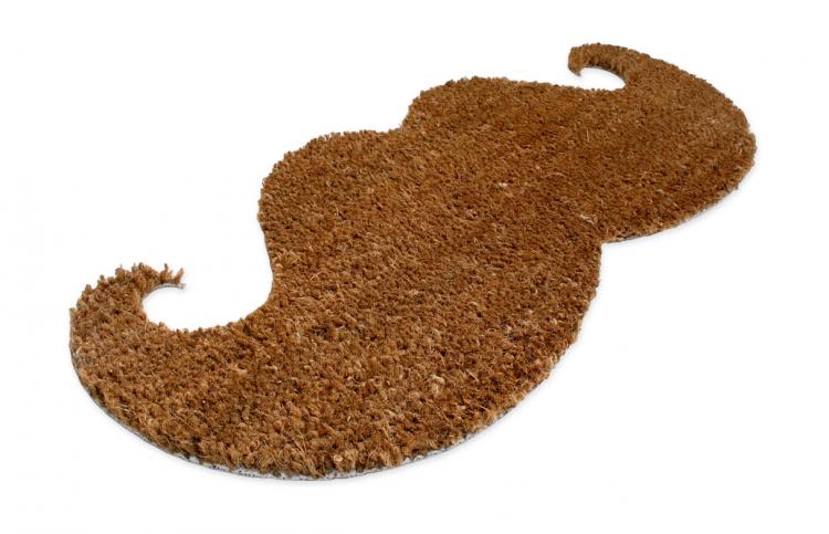 Mustache Doormat