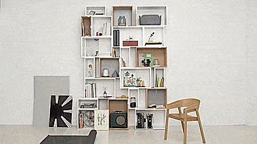 Muuto Modular Stackable Shelving