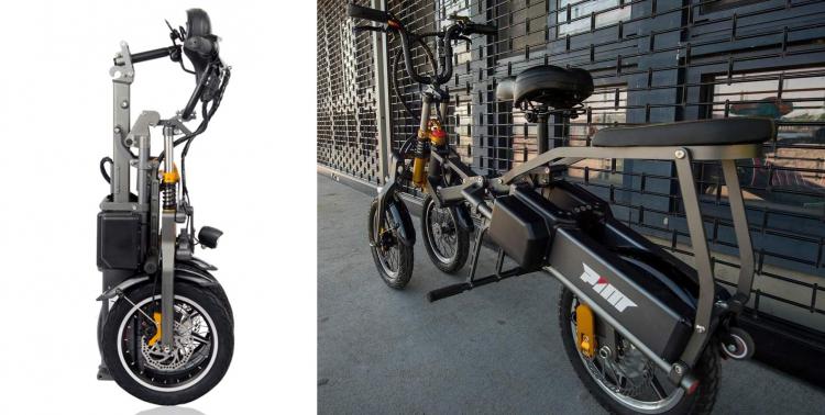 Mylo Folding Electric Tricycle Scooter - Electric Three-wheeled folding scooter