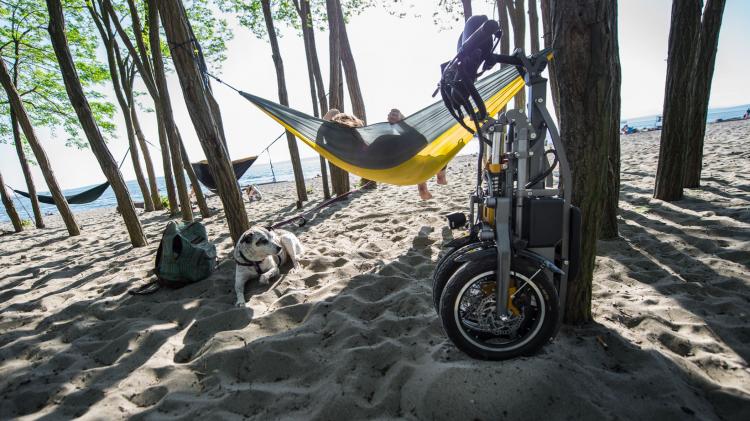 Mylo Folding Electric Tricycle Scooter - Electric Three-wheeled folding scooter