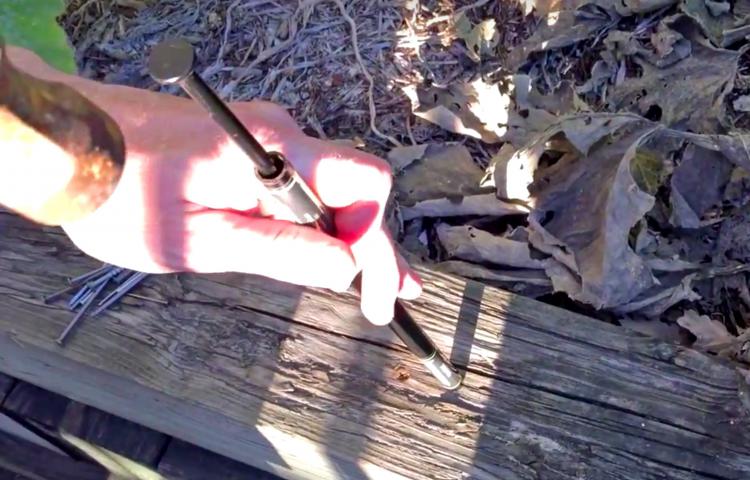 Nailed It Tool Lets You Hammer Hard To Reach Nails and Start Screws