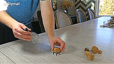 Naomi Spring Loaded Nutcracker - Spring Nut Cracker Tool