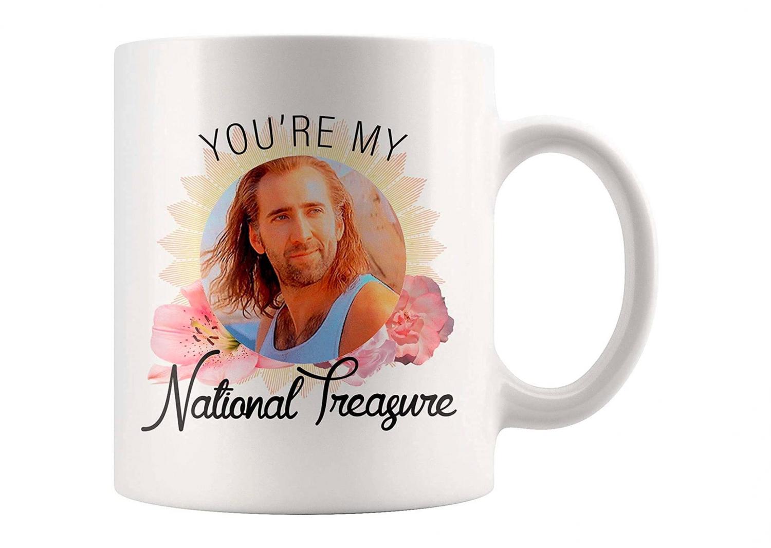 You're My National Treasure Nicolas Cage Mug