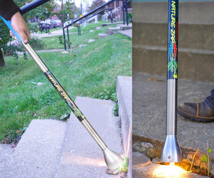 NatureZap Infrared Weed Killer Light - IR Weed killer - Chemical free weed killer for your lawn